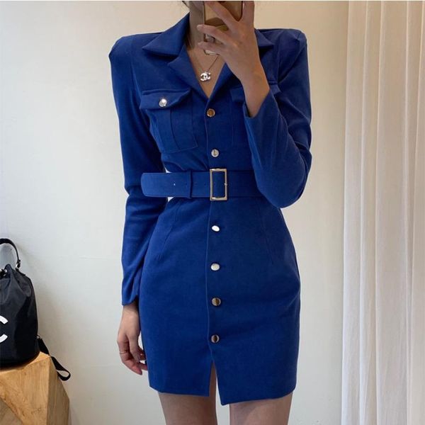 casual dresses women tooling dress spring belt waist single button long sleeve suit collar club night vintage solid, Black;gray
casual dresses women tooling dress spring belt waist single button long sleeve suit collar club night vintage solid, Black;gray
