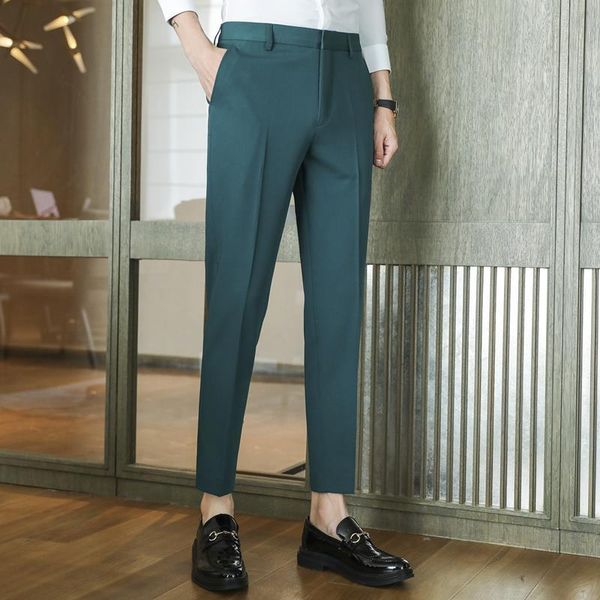 men's suits & blazers 2021 spring summer straight pants fashion business casual dress men streetwear wild loose suit trousers mens f38, White;black
men's suits & blazers 2021 spring summer straight pants fashion business casual dress men streetwear wild loose suit trousers mens f38, White;black