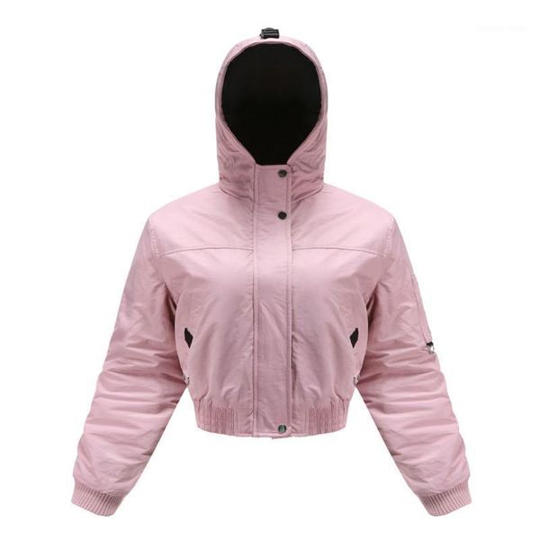 women's down & parkas autumn and winter cotton clothing with cap coat women fashion loose long sleeve short jacket casual, Black
women's down & parkas autumn and winter cotton clothing with cap coat women fashion loose long sleeve short jacket casual, Black