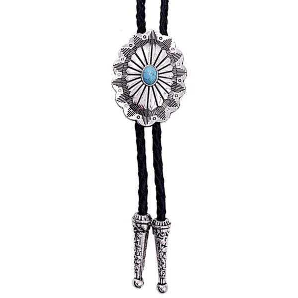 bow ties celtic turquoise bolo leather rope tie fashion pure western cowboy style collar, Black;gray
bow ties celtic turquoise bolo leather rope tie fashion pure western cowboy style collar, Black;gray