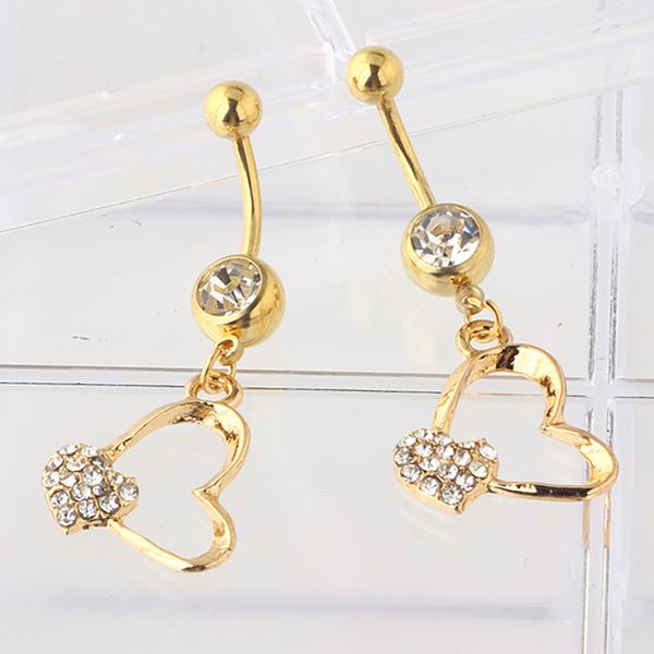 junlowpy gold heart pandeng dangling navep piercing belly button bar body jewelry wholesales drop shi, Silver
junlowpy gold heart pandeng dangling navep piercing belly button bar body jewelry wholesales drop shi, Silver