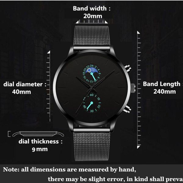 wristwatches fashion explosion men's watch business casual wrist luxury black mesh belt quartz relogio masculino, Slivery;brown
wristwatches fashion explosion men's watch business casual wrist luxury black mesh belt quartz relogio masculino, Slivery;brown