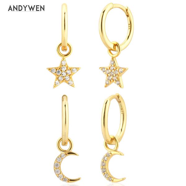 andywen 925 sterling silver gold star moon zircon cz charm drop earring dangle fashion fine jewelry gift wedding tiny clips 210608
andywen 925 sterling silver gold star moon zircon cz charm drop earring dangle fashion fine jewelry gift wedding tiny clips 210608