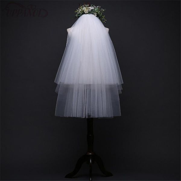 bridal veils wedding accessories veil fashion simple white tulle sheer cut edge 1.6m with comb, Black
bridal veils wedding accessories veil fashion simple white tulle sheer cut edge 1.6m with comb, Black
