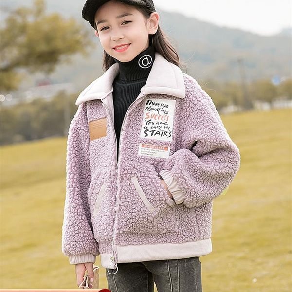 girls' coat autumn winter 2021 wear lamb cashmere middle large children's windbreaker outerwear & coats jacket for girls, Blue;gray
girls' coat autumn winter 2021 wear lamb cashmere middle large children's windbreaker outerwear & coats jacket for girls, Blue;gray