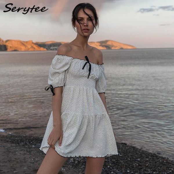 serytee off shoulder polka dot summer dress for women 2022 short sleeve patchwork a line boho beach dress white, Black;gray
serytee off shoulder polka dot summer dress for women 2022 short sleeve patchwork a line boho beach dress white, Black;gray