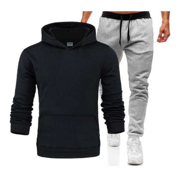 men's tracksuits 2021 ladies casual wear suit sportswear solid color pullover + pants autumn and winter fashion, Gray
men's tracksuits 2021 ladies casual wear suit sportswear solid color pullover + pants autumn and winter fashion, Gray