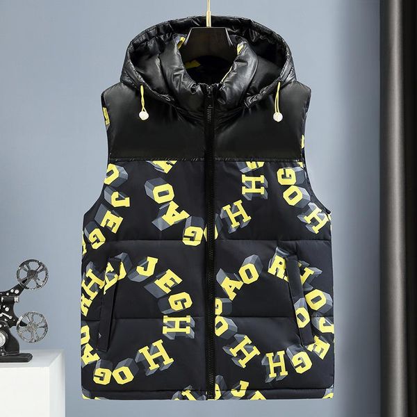 men's vests #3663, Black;white