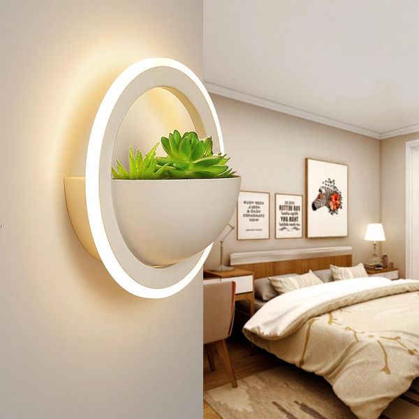 wall lamp white modern led lights for bedside bedroom/dinning room/restroom decoration with plant home
wall lamp white modern led lights for bedside bedroom/dinning room/restroom decoration with plant home