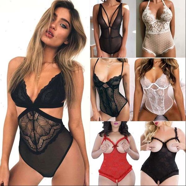 rompers women bodysuit full lace bodysuit strappy plunge v neck bodycon leotard lace skinny sleepwear teddies bodysuits, Black;white
rompers women bodysuit full lace bodysuit strappy plunge v neck bodycon leotard lace skinny sleepwear teddies bodysuits, Black;white