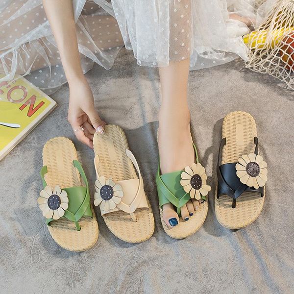 straw sole slippers women wear flat bottom 2021 summer couples all-match flip-flops vacation seaside beach breathable sandals, Black
straw sole slippers women wear flat bottom 2021 summer couples all-match flip-flops vacation seaside beach breathable sandals, Black