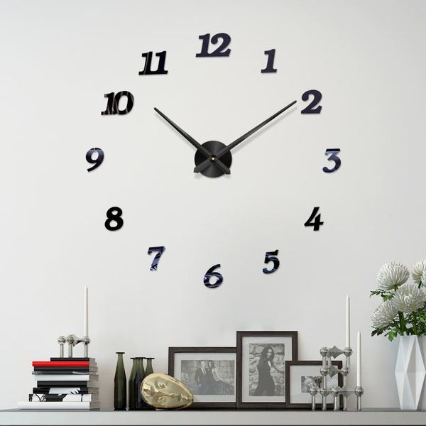 wall clocks 48" large size clock watch horloge 3d diy acrylic mirror stickers home decoration living room quartz needle sticker
wall clocks 48" large size clock watch horloge 3d diy acrylic mirror stickers home decoration living room quartz needle sticker