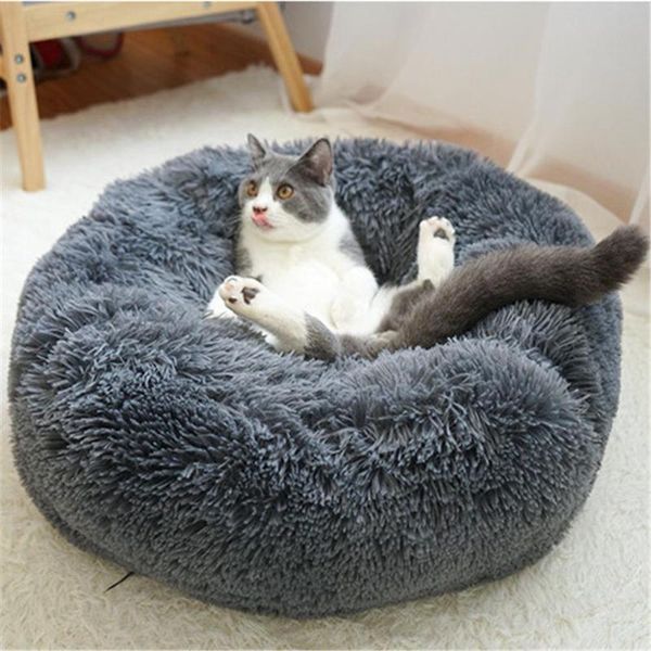 cat beds & furniture long plush super soft pet bed kennel dog round winter warm sleeping bag puppy cushion mat portable supplies 40/50/60cm
cat beds & furniture long plush super soft pet bed kennel dog round winter warm sleeping bag puppy cushion mat portable supplies 40/50/60cm