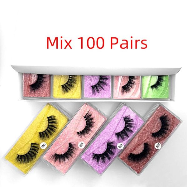 false eyelashes 10/20/30/50/100pcs wholesale vegetarian fase reused hand made make up natural long mix 3d fake mink
false eyelashes 10/20/30/50/100pcs wholesale vegetarian fase reused hand made make up natural long mix 3d fake mink