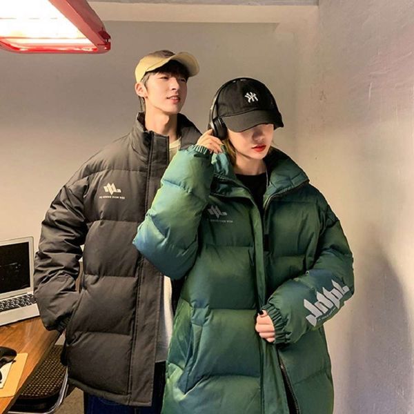designer lovers chameleon reflective printing down loose men's winter coat harajuku thick cotton jacket, Black
designer lovers chameleon reflective printing down loose men's winter coat harajuku thick cotton jacket, Black