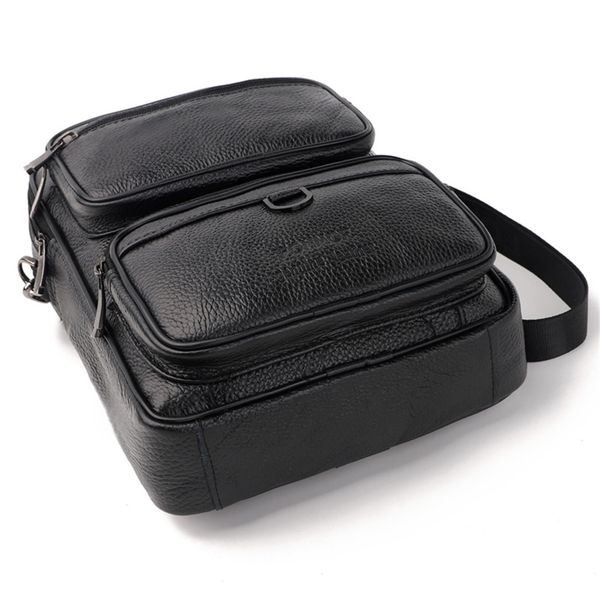 men's leather strap bag, black business leisure shoulder bag, suitable for mobile travel
men's leather strap bag, black business leisure shoulder bag, suitable for mobile travel