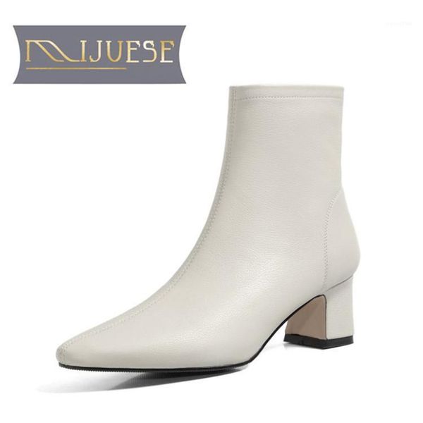 boots mljuese 2021 women ankle cow leather winter short plush square toe zipper high heels female size 421, Black
boots mljuese 2021 women ankle cow leather winter short plush square toe zipper high heels female size 421, Black