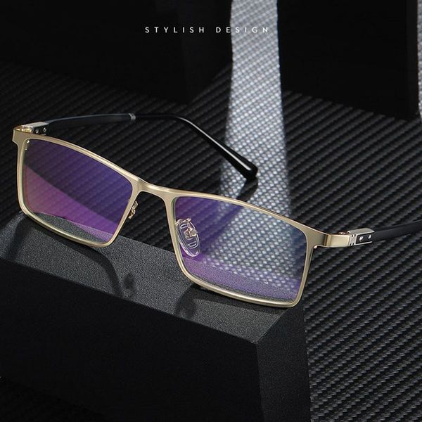 fashion sunglasses frames glasses for man full rim metal frame eyewears business style tr90 temple legs anti-blue light square optical spect, Black
fashion sunglasses frames glasses for man full rim metal frame eyewears business style tr90 temple legs anti-blue light square optical spect, Black
