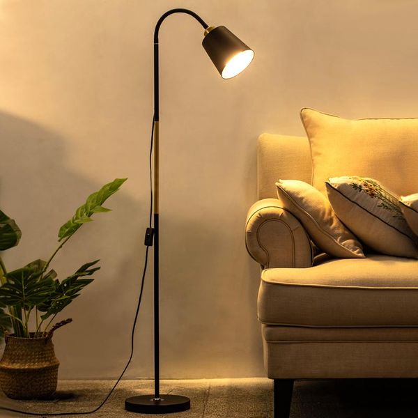 led eye protection simple modern living room bedroom study fishing vertical floor lamp
led eye protection simple modern living room bedroom study fishing vertical floor lamp