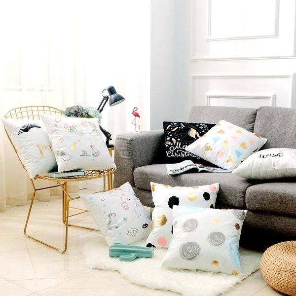 cushion/decorative pillow bronzing golden geometry cushion decorative rainbow horse gold foil pillowcase home decor sofa throw 17*17inch
cushion/decorative pillow bronzing golden geometry cushion decorative rainbow horse gold foil pillowcase home decor sofa throw 17*17inch