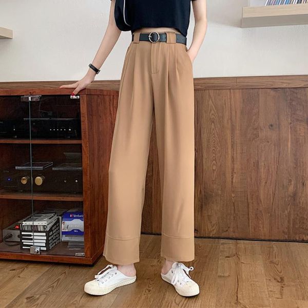 women's pants & capris jmprs elastic high waist women blazers summer fashion belt ankle-length black loose pocket wide leg 2021, Black;white
women's pants & capris jmprs elastic high waist women blazers summer fashion belt ankle-length black loose pocket wide leg 2021, Black;white