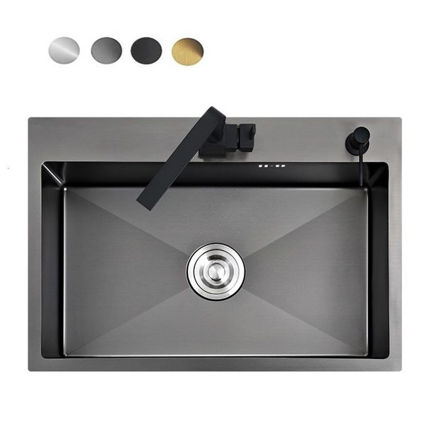 2021 new 3 hand-made stainless steel sinks single intestines sink above counter with kitchen accessories 55x45 cm 9trg
2021 new 3 hand-made stainless steel sinks single intestines sink above counter with kitchen accessories 55x45 cm 9trg