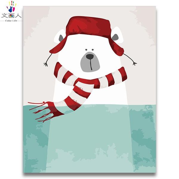paintings anime hippo bear red hat and scarf in the water digital oil painting by numbers modern canvas paint with package for childern
paintings anime hippo bear red hat and scarf in the water digital oil painting by numbers modern canvas paint with package for childern