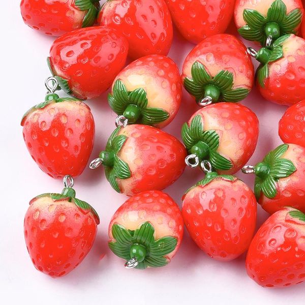 charms 10pcs resin pendants imitation fruit red strawberry for diy jewelry making earrings bracelet accessories, Bronze;silver
charms 10pcs resin pendants imitation fruit red strawberry for diy jewelry making earrings bracelet accessories, Bronze;silver