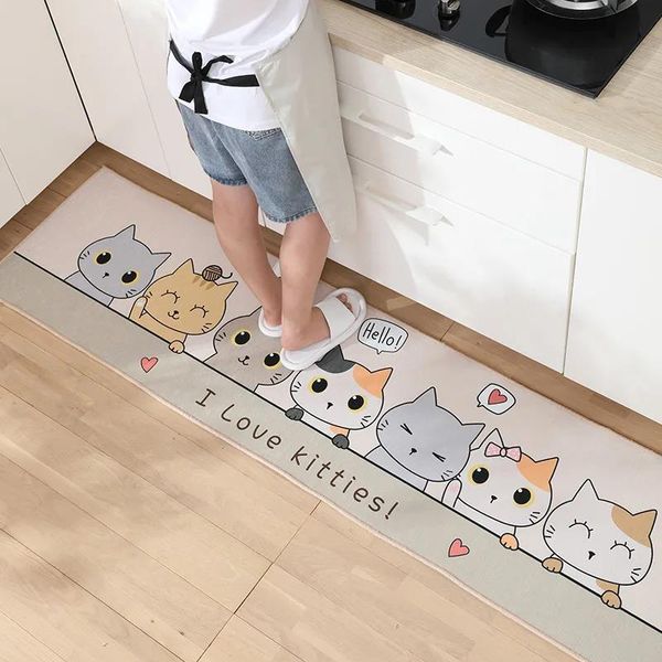 carpets kitchen floor mats non-slip foot oil-proof and waterproof household bedroom entry door cartoon
carpets kitchen floor mats non-slip foot oil-proof and waterproof household bedroom entry door cartoon