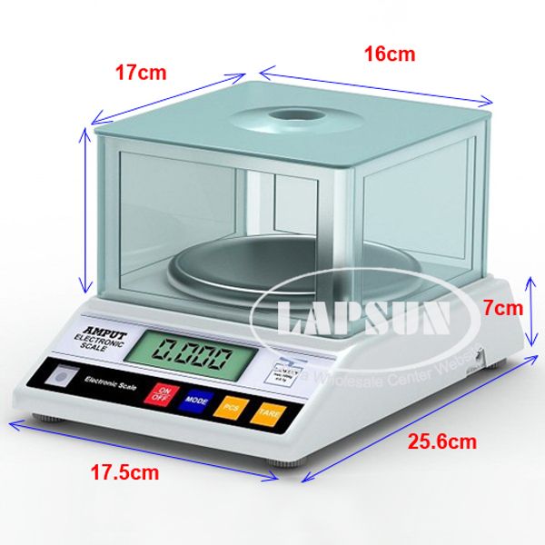 0.01g- 600g big size digital electric jewelry gram gold gem coin lab bench balance weight accurate scale weigh amput new
0.01g- 600g big size digital electric jewelry gram gold gem coin lab bench balance weight accurate scale weigh amput new