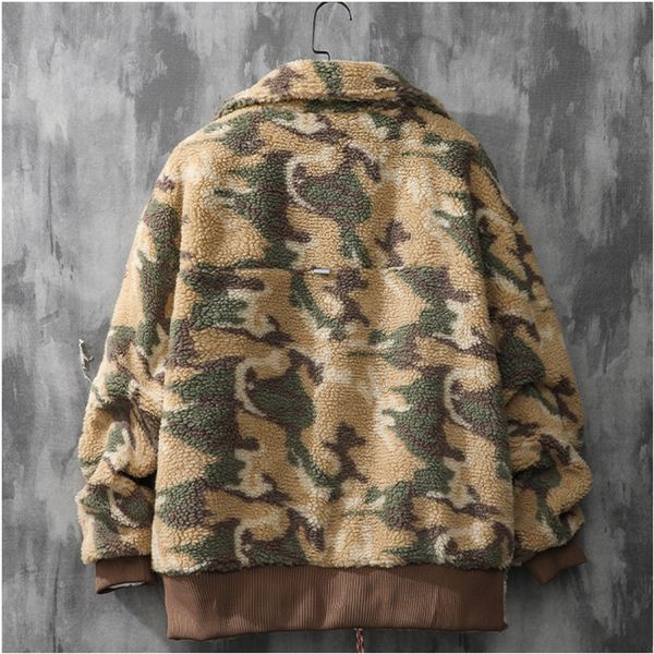 new 2021 japanese camouflage reflective winter jacket men and women oversize pockets high street thick windbreaker lamb coat xcj8, Black;brown
new 2021 japanese camouflage reflective winter jacket men and women oversize pockets high street thick windbreaker lamb coat xcj8, Black;brown