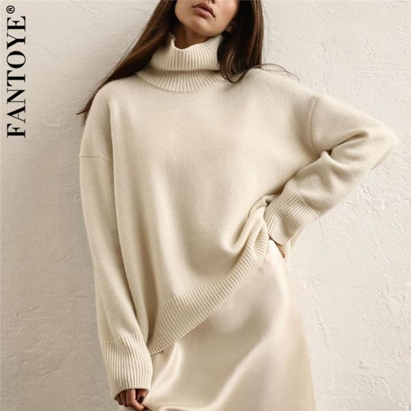 2021 new casual women's turtleneck sweaters fashion winter solid loose pullovers jumper woman white knitted sweater oversize b5gs, White;black
2021 new casual women's turtleneck sweaters fashion winter solid loose pullovers jumper woman white knitted sweater oversize b5gs, White;black