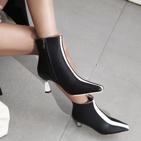 boots arden furtado winter the fashion pointed toe color matching women's contracted elegant side zipper black short
boots arden furtado winter the fashion pointed toe color matching women's contracted elegant side zipper black short