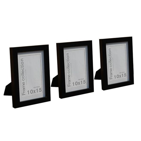 3 pack p frame black 4x6 picture frame, 1 inch wide border, growth memorial p frame for wall or table
3 pack p frame black 4x6 picture frame, 1 inch wide border, growth memorial p frame for wall or table