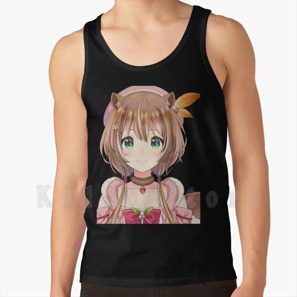 ayunda risu tank vest 100% cotton hololive vtuber anime inugami korone kiryu, White;black
ayunda risu tank vest 100% cotton hololive vtuber anime inugami korone kiryu, White;black