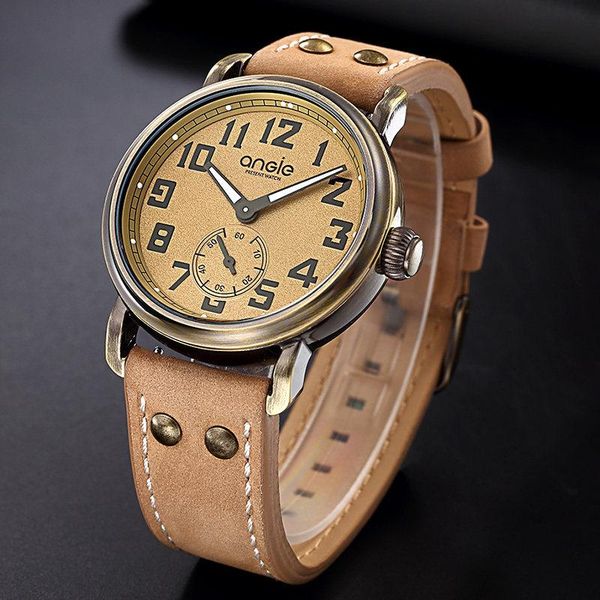 wristwatches men luxury watches,mens sport wrist watch angie man quartz wristwatch retro clock military waterproof sapphire relogio masculin, Slivery;brown
wristwatches men luxury watches,mens sport wrist watch angie man quartz wristwatch retro clock military waterproof sapphire relogio masculin, Slivery;brown