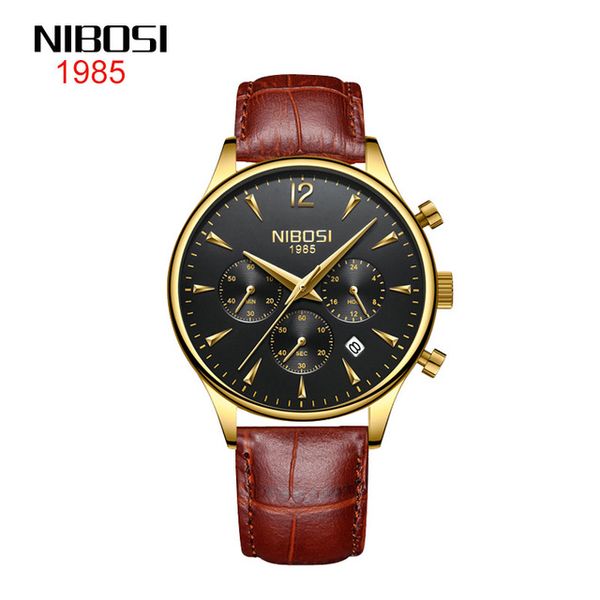 19 style nibosi ultra-thin waterproof fine steel band quartz watch watch students women men's watch brown belt gold shell black dail, Slivery;brown
19 style nibosi ultra-thin waterproof fine steel band quartz watch watch students women men's watch brown belt gold shell black dail, Slivery;brown