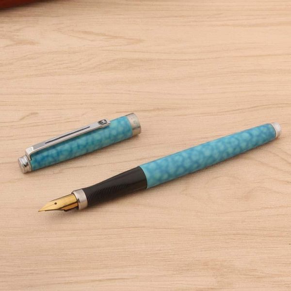 fountain pens classic brand wing sung 500 pen blue marble retro old style nib stationery school supplies golden ink
fountain pens classic brand wing sung 500 pen blue marble retro old style nib stationery school supplies golden ink
