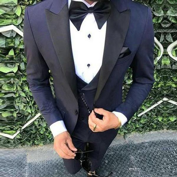 men's suits & blazers navy blue mens 3 pieces wedding jacket+pants+vest slim fit groom tuxedo groomsmen party for man, White;black
men's suits & blazers navy blue mens 3 pieces wedding jacket+pants+vest slim fit groom tuxedo groomsmen party for man, White;black