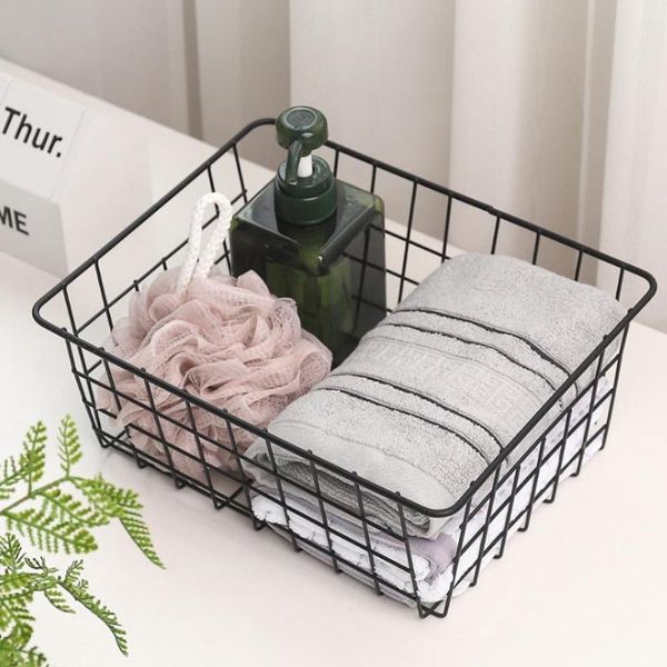 storage baskets nordic style iron basket bread snack fruit household organizer holder bathroom kitchen sundries container
storage baskets nordic style iron basket bread snack fruit household organizer holder bathroom kitchen sundries container