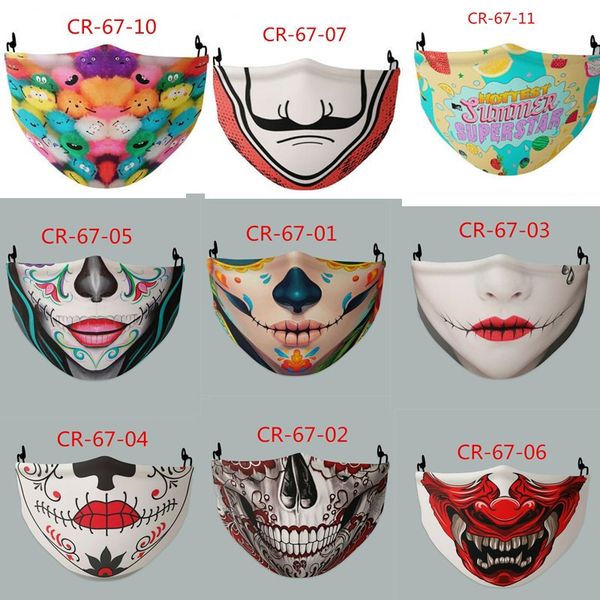 high-quality masks skull 3d digital printing adjustable protective dust and haze filtering mask
high-quality masks skull 3d digital printing adjustable protective dust and haze filtering mask