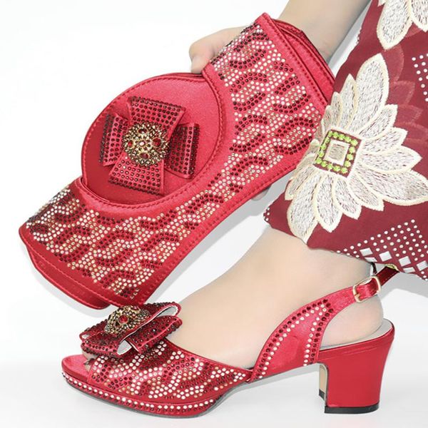 dress shoes wine color ladies with flowers style bag set african woman high heels and for wedding, Black
dress shoes wine color ladies with flowers style bag set african woman high heels and for wedding, Black