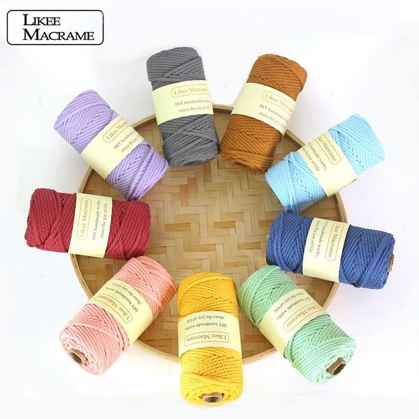 yarn 100% cotton 4 mm colorful cord rope beige twisted macrame string diy home textile wedding decorative tapestry art 55yardds, Black;white
yarn 100% cotton 4 mm colorful cord rope beige twisted macrame string diy home textile wedding decorative tapestry art 55yardds, Black;white