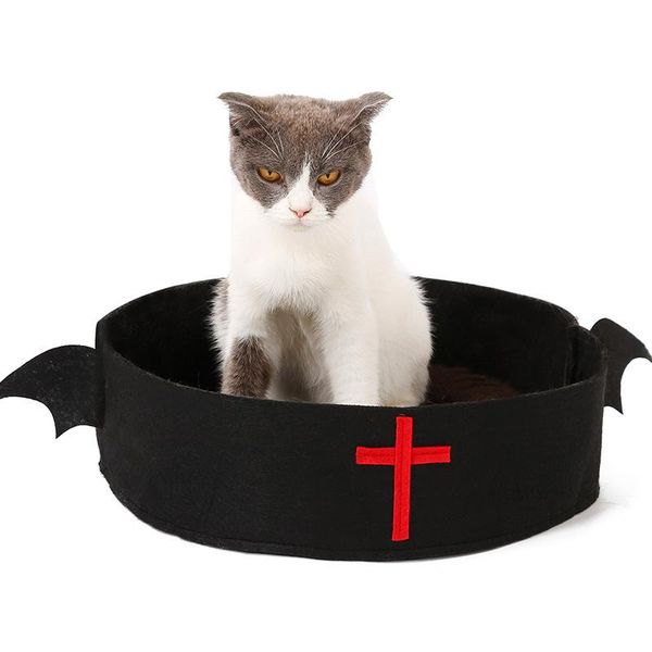 cat beds & furniture halloween creative litter festival simple dog bed red cross and bat wings pet christmas cryww35
cat beds & furniture halloween creative litter festival simple dog bed red cross and bat wings pet christmas cryww35