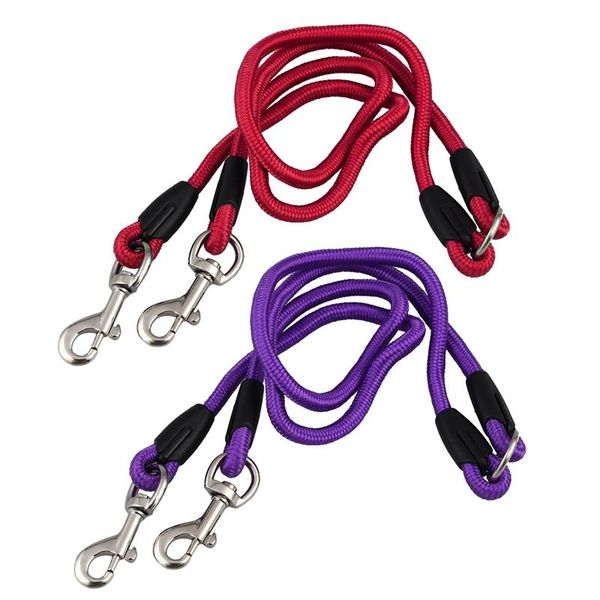 dog collars & leashes 2pcs nylon duplex double coupler twin lead two way pet dogs walking leash safety - red purple
dog collars & leashes 2pcs nylon duplex double coupler twin lead two way pet dogs walking leash safety - red purple