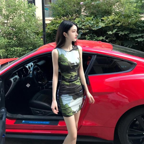 casual dresses the very round collar sleeveless accept waist thin printed vest skirt fashion dress restoring ancient ways, Black;gray
casual dresses the very round collar sleeveless accept waist thin printed vest skirt fashion dress restoring ancient ways, Black;gray