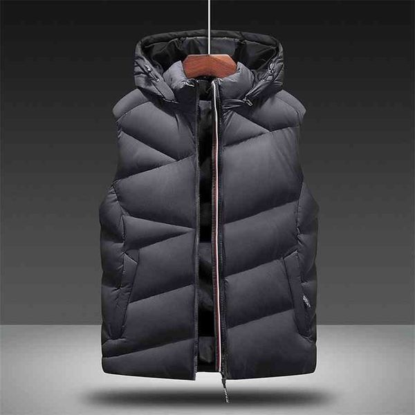 mens jacket sleeveless vest winter jackets warm down vests casual coats male hooded vest men waistcoat zipper windbreaker coat 210925, Black;white
mens jacket sleeveless vest winter jackets warm down vests casual coats male hooded vest men waistcoat zipper windbreaker coat 210925, Black;white