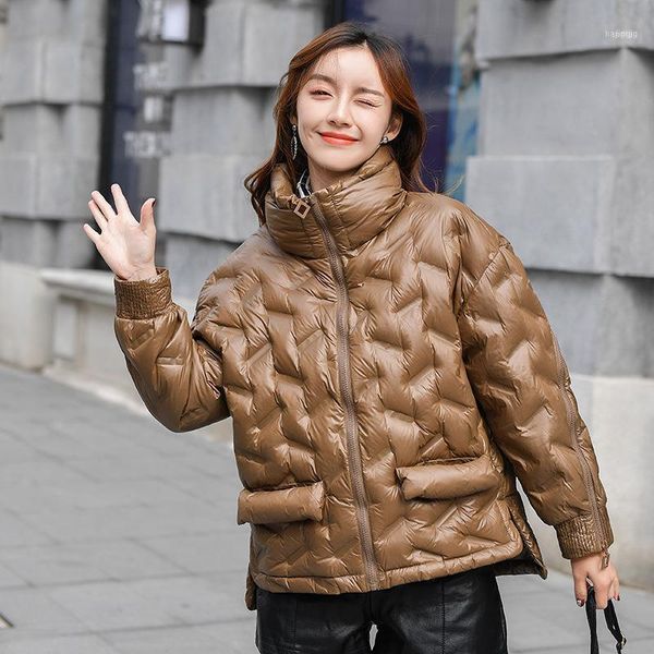 women's down & parkas 2021 winter fashion ultra light 90% jacket clearance female korean thick warm short zippere loose yrf1241, Black
women's down & parkas 2021 winter fashion ultra light 90% jacket clearance female korean thick warm short zippere loose yrf1241, Black