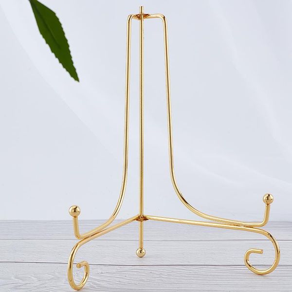 hooks & rails iron display stand gold easel plate po holder stand, displays picture frames, cookbooks, decorative plates
hooks & rails iron display stand gold easel plate po holder stand, displays picture frames, cookbooks, decorative plates