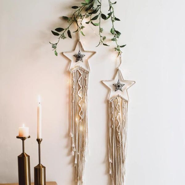 tapestries moon star macrame dream catcher aesthetic boho home wall decor girls kids nursery garden decoration outdoor gifts with light
tapestries moon star macrame dream catcher aesthetic boho home wall decor girls kids nursery garden decoration outdoor gifts with light